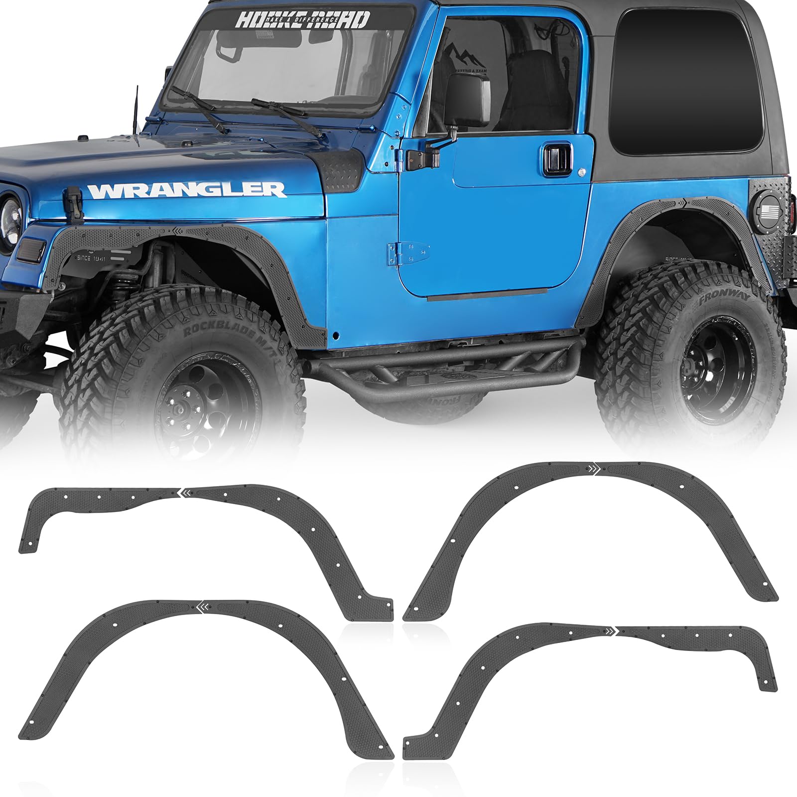 Jeep Tj Fender Flare Delete