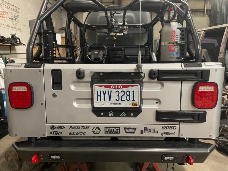 Jeep Tj Spare Tire Delete