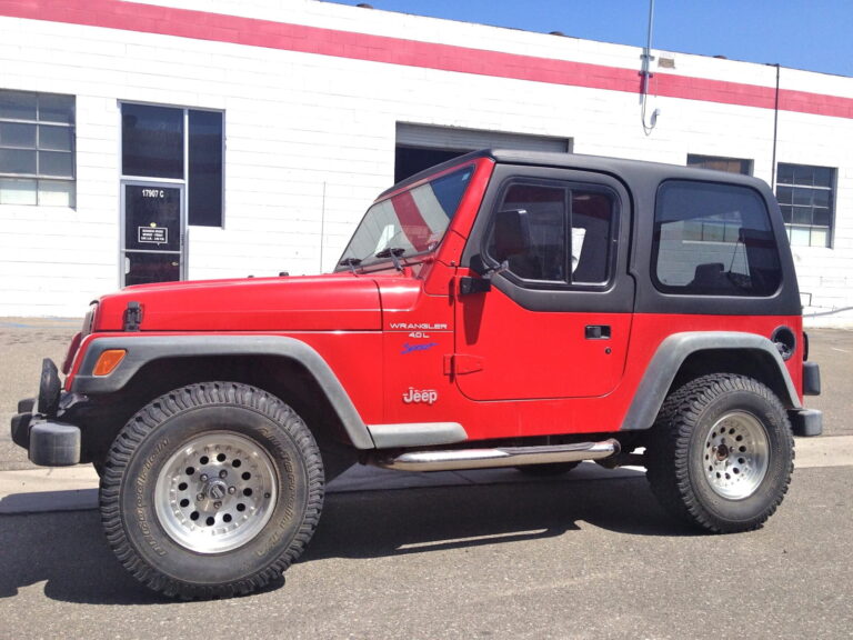 Jeep Tj With Half Doors