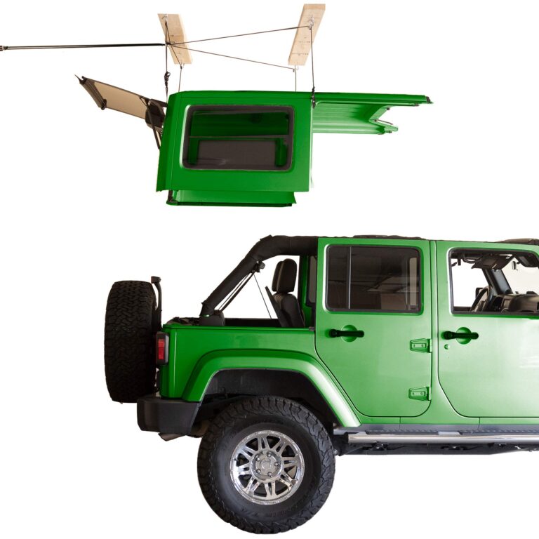 Jeep Top Hoist for Garage