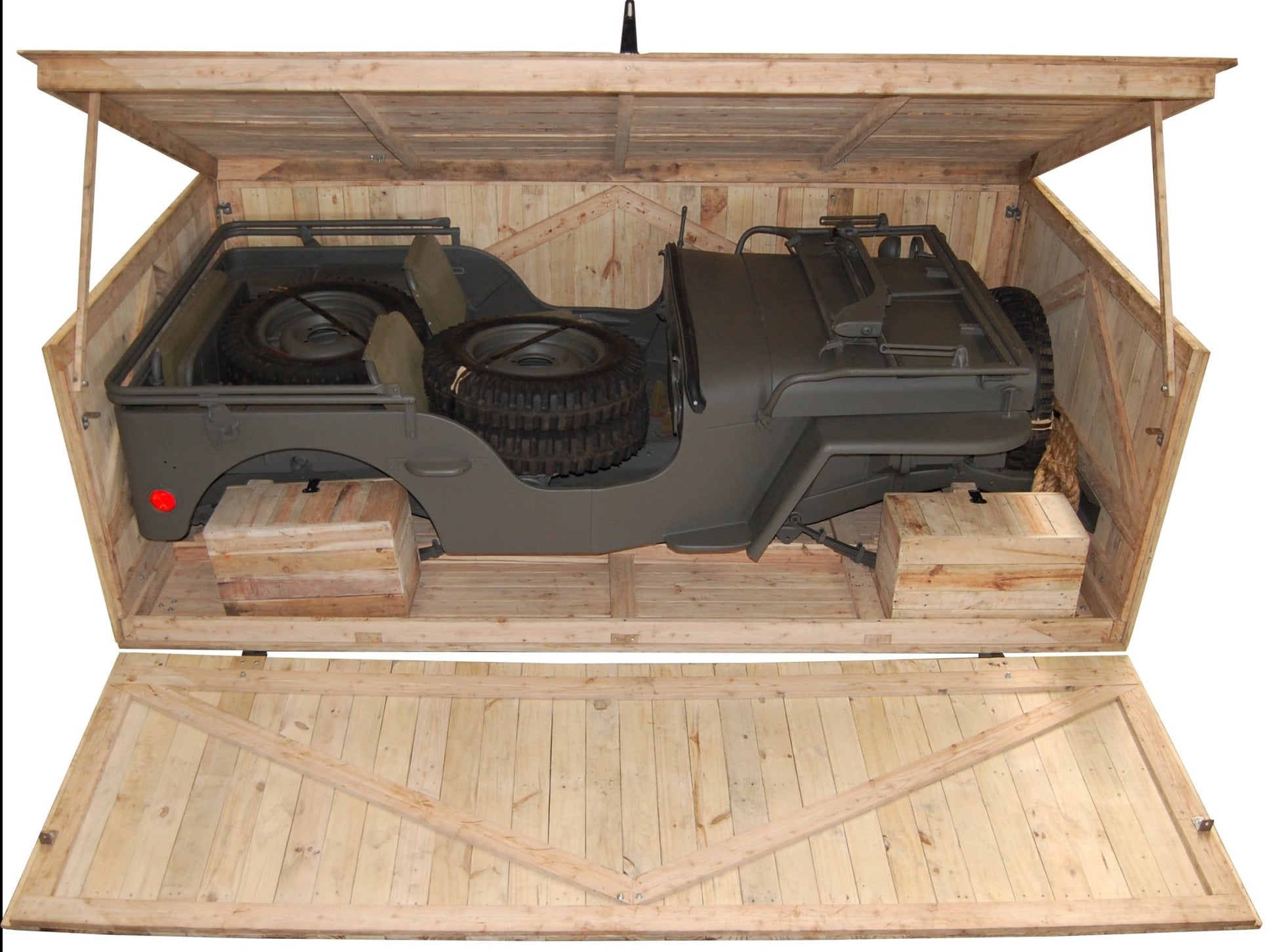 Jeep Willys in a Crate