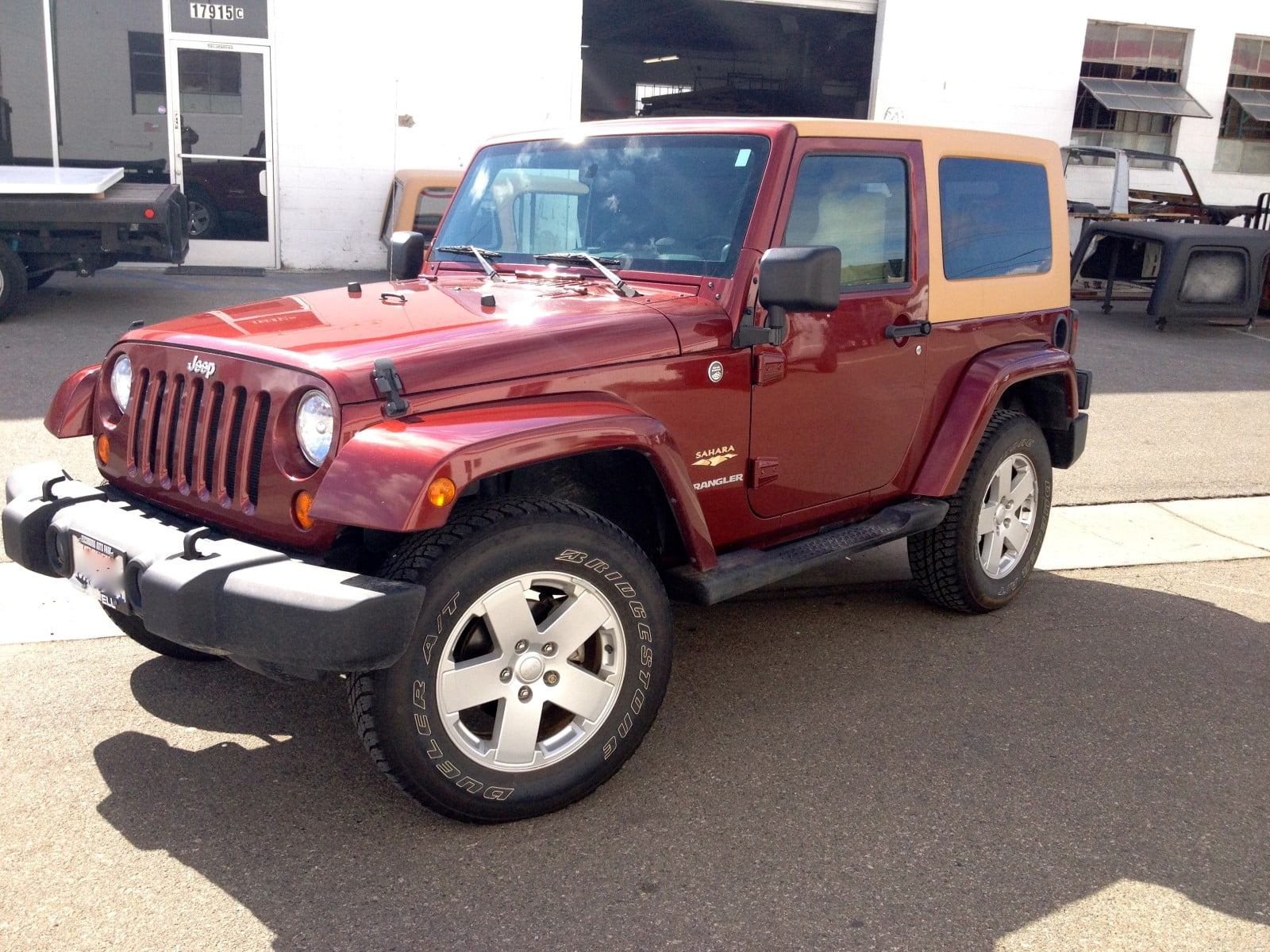 Jeep Wrangler 2-Door Hard Top for Sale