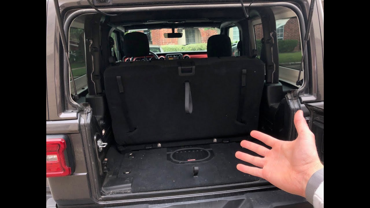 Jeep Wrangler 2 Door Trunk Space