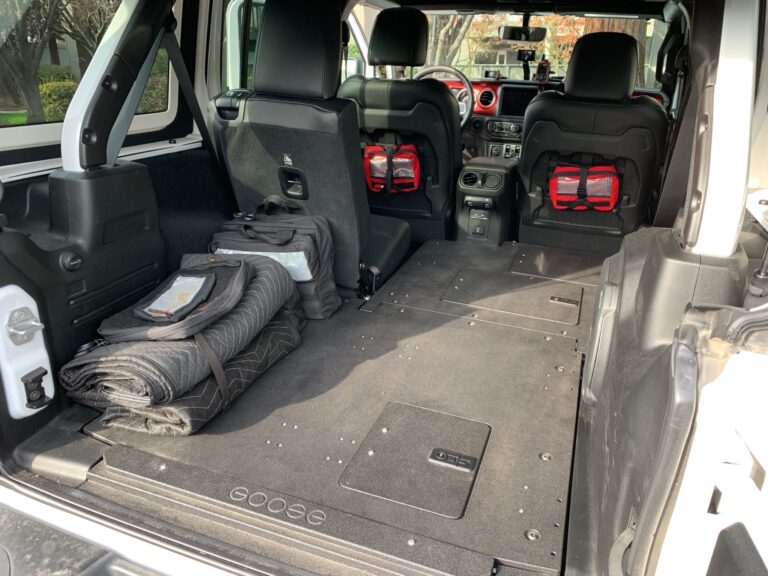 Jeep Wrangler 4 Door Rear Seat Removal