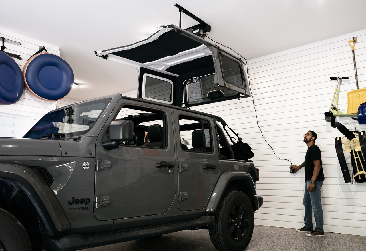 Jeep Wrangler Hard Top Hoist: Simplify Your Storage