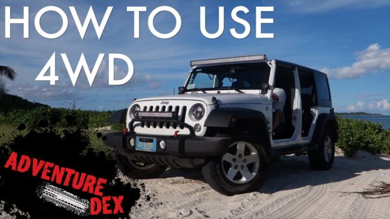 Jeep Wrangler How to Use 4Wd