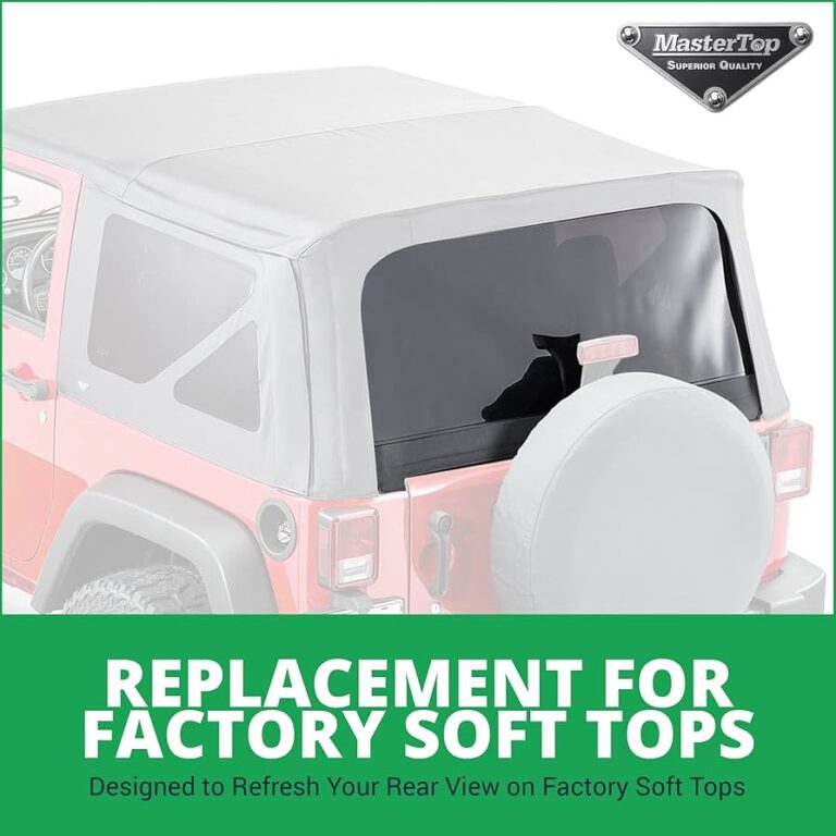 Jeep Wrangler Jk Soft Top Rear Window Replacement