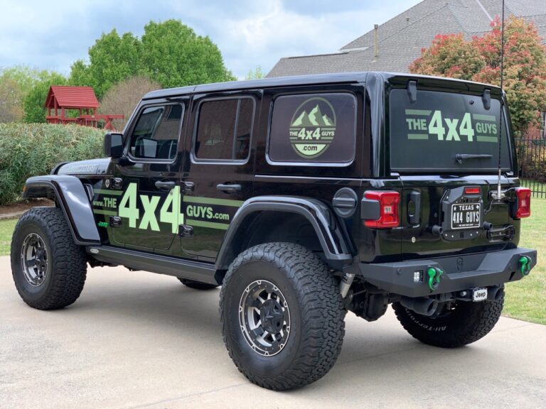 Jeep Wrangler No Spare Tire