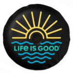 Life is Good Jeep Wheel Cover: Elevate Your Adventure