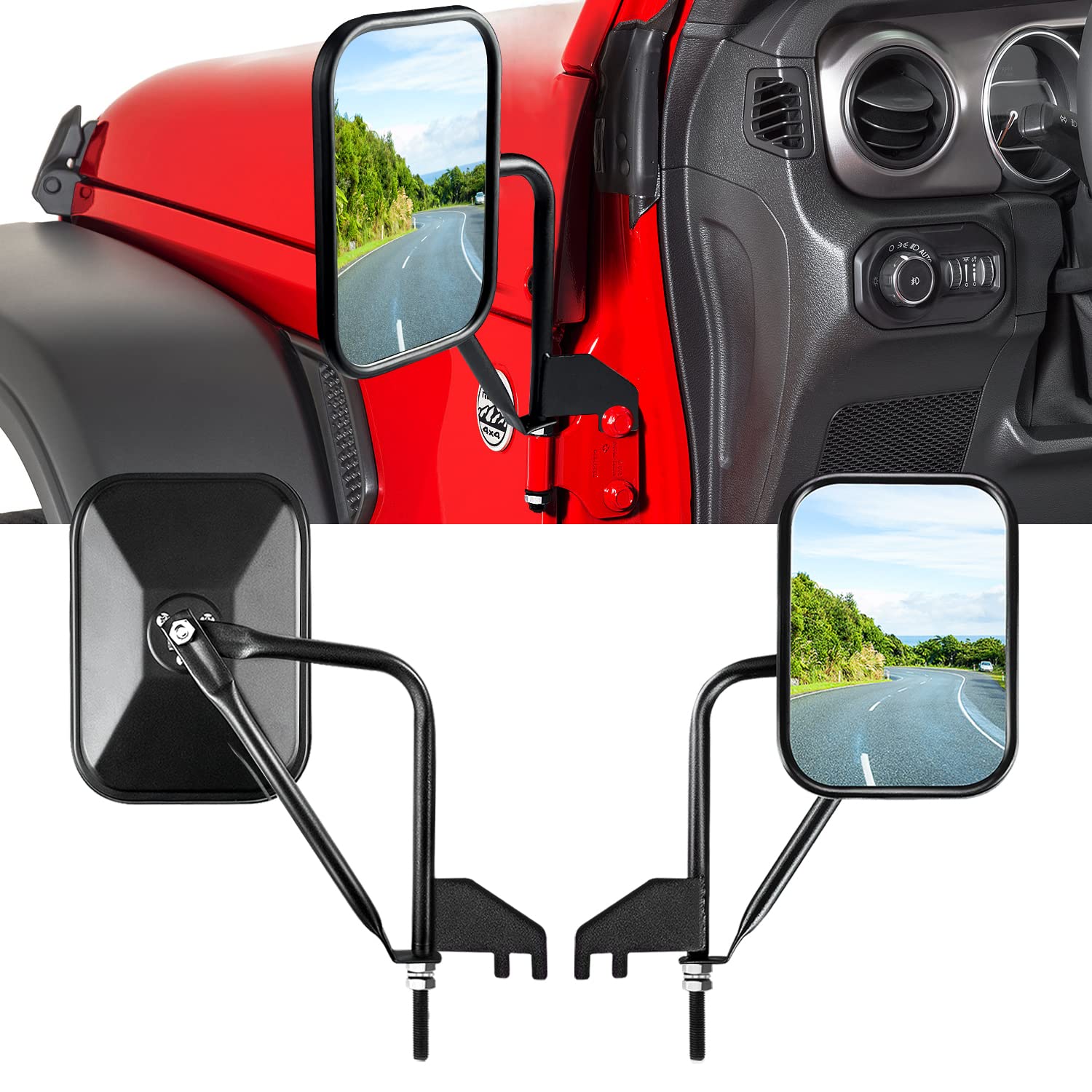 Mirrors for Jeep When Doors are off: Enhance Safety Now