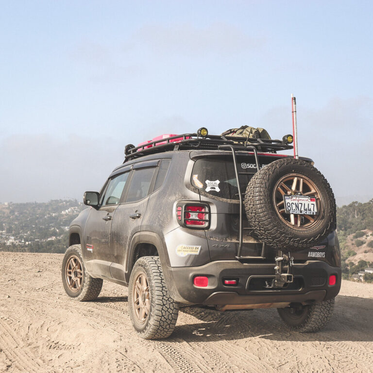Spare Tire on Jeep Renegade