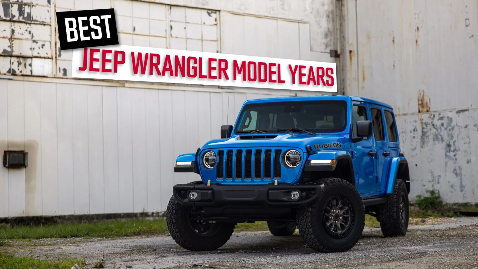 Elegant Best Years For Jeep Photos