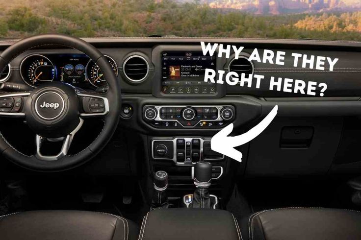 Why are Jeep Window Switches in the Middle