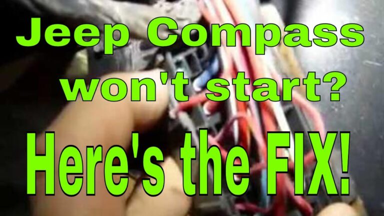 Why is My Jeep Compass Not Starting