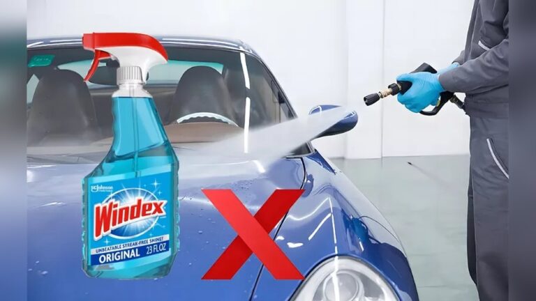 Can You Put Windex in Your Windshield Washer Fluid