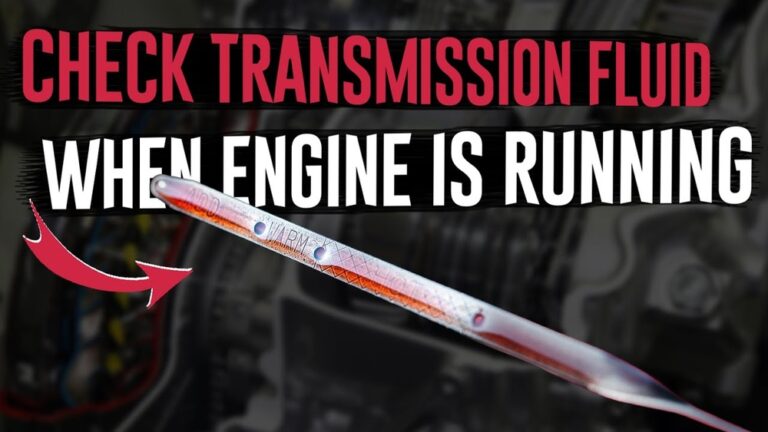 Do You Check Transmission Fluid While Car is Running