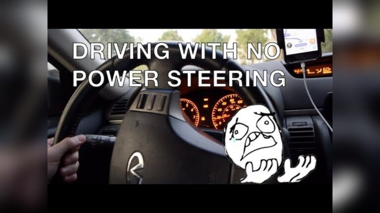 Does It Damage Your Car to Drive Without Power Steering