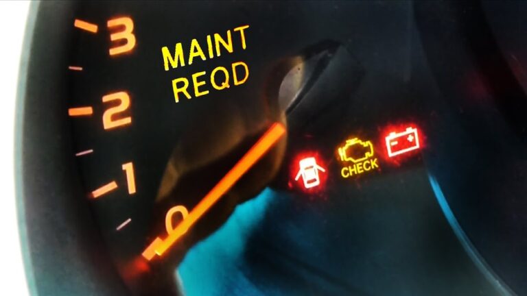 How Do I Turn off Maintenance Required Light on Toyota