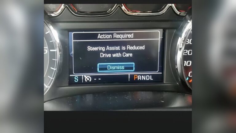 How Long Can You Drive With Steering Assist is Reduced