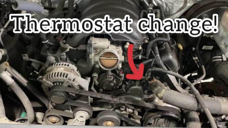 How to Change a Thermostat on a 2014 Chevy Silverado