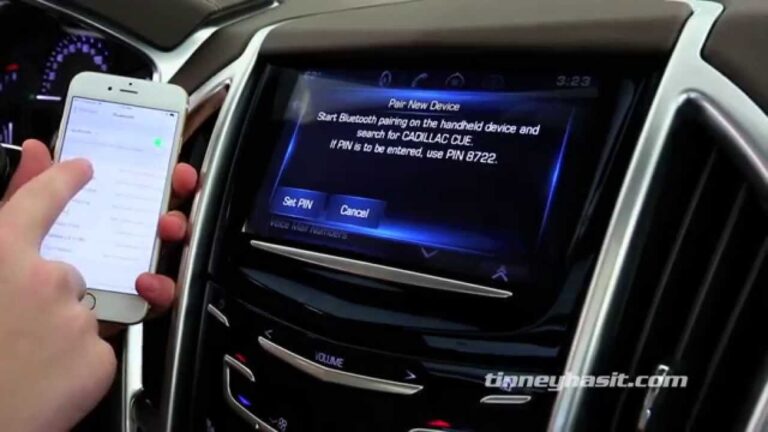 How to Connect to Cadillac Bluetooth Without Touch Screen