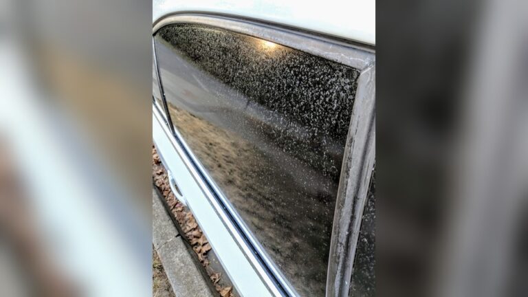 How to Remove Hard Water Stains from Windows on Car