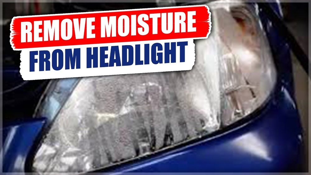 How to Remove Moisture from Car Headlight Without Opening
