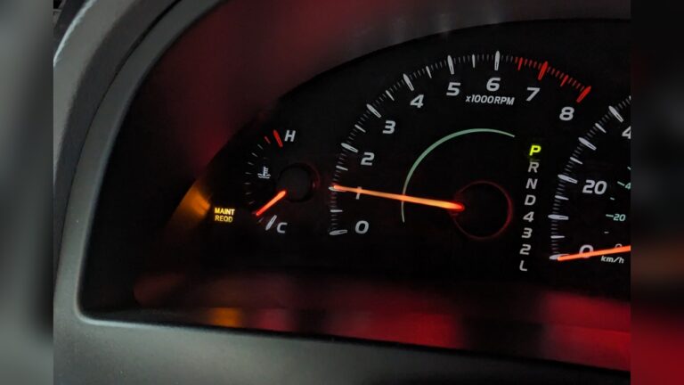 How to Reset Maintenance Required Light on Toyota Camry