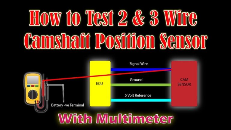 How to Test Camshaft Position Sensor With Multimeter