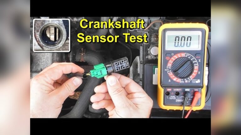 How to Test Crankshaft Position Sensor With Multimeter