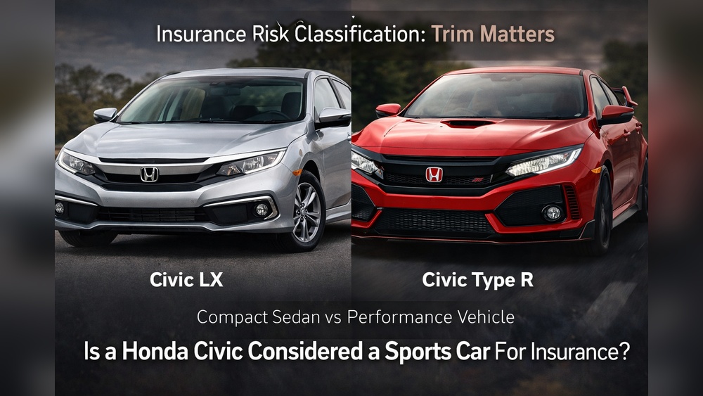 Is a Honda Civic Considered a Sports Car for Insurance