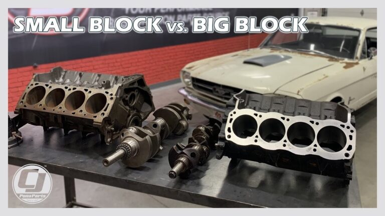 What is the Difference between Big Block And Small Block