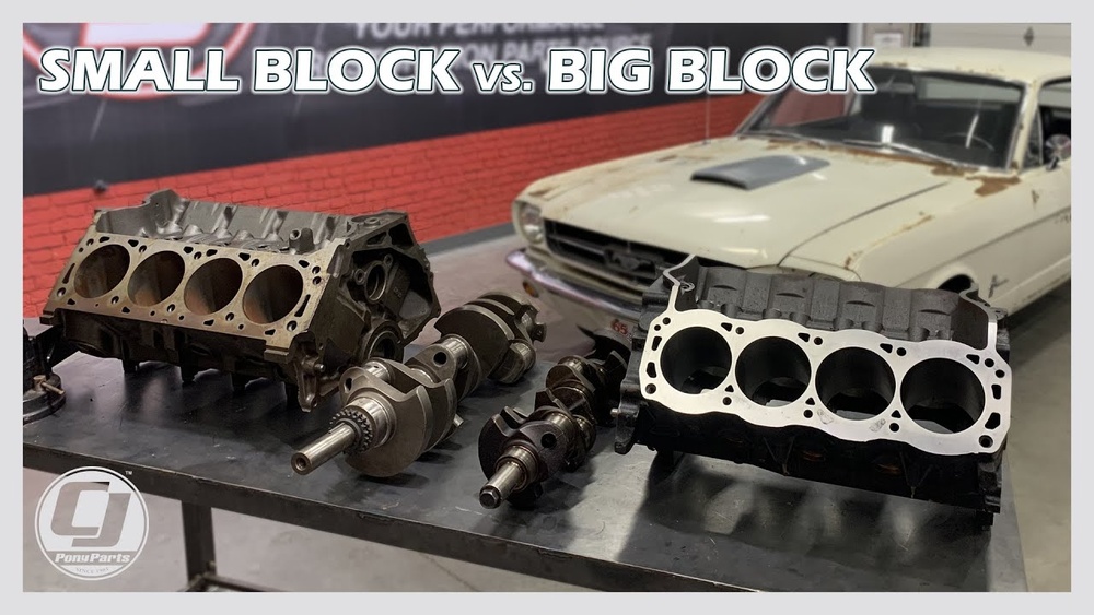 What is the Difference between Big Block And Small Block