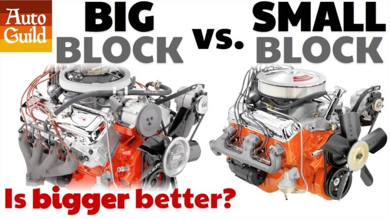What is the Difference between Small Block And Big Block