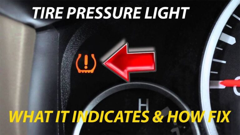 Why is My Tire Pressure Light on After Filling Tires