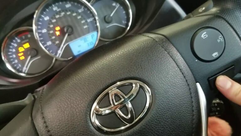 How to Reset Toyota Corolla Maintenance Light 2015
